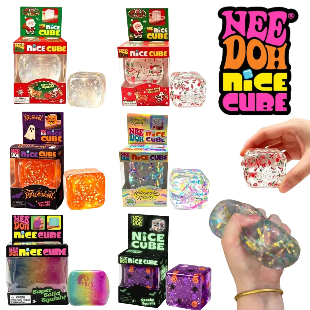 Kids Toys Xmas - Mainan Pemeras Es Maltosa NeeDoh, Mainan
