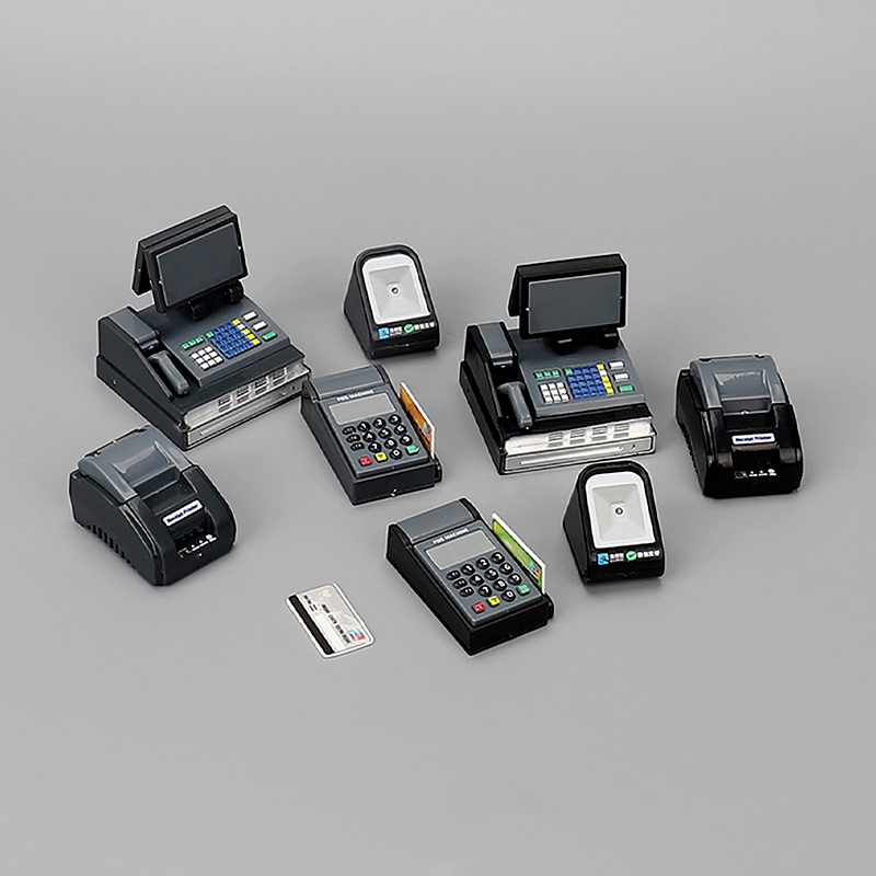 Toy Cash Register - 1 Set Rumah Boneka Mini Skala