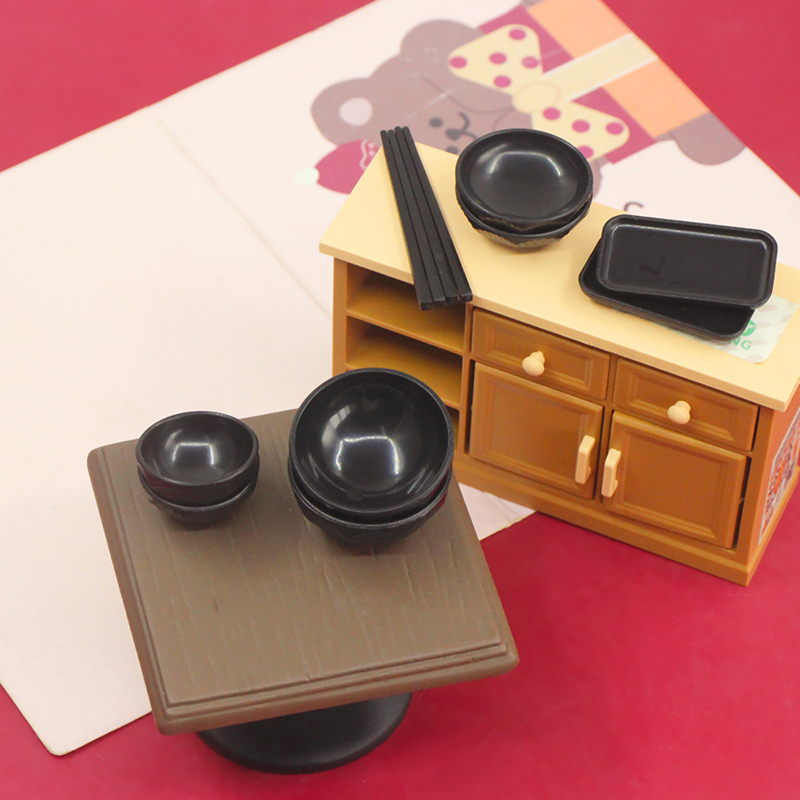 1 set 1:6 1:12 miniatur rumah  - Kids Toys Kitchen Set ulasan dan harga