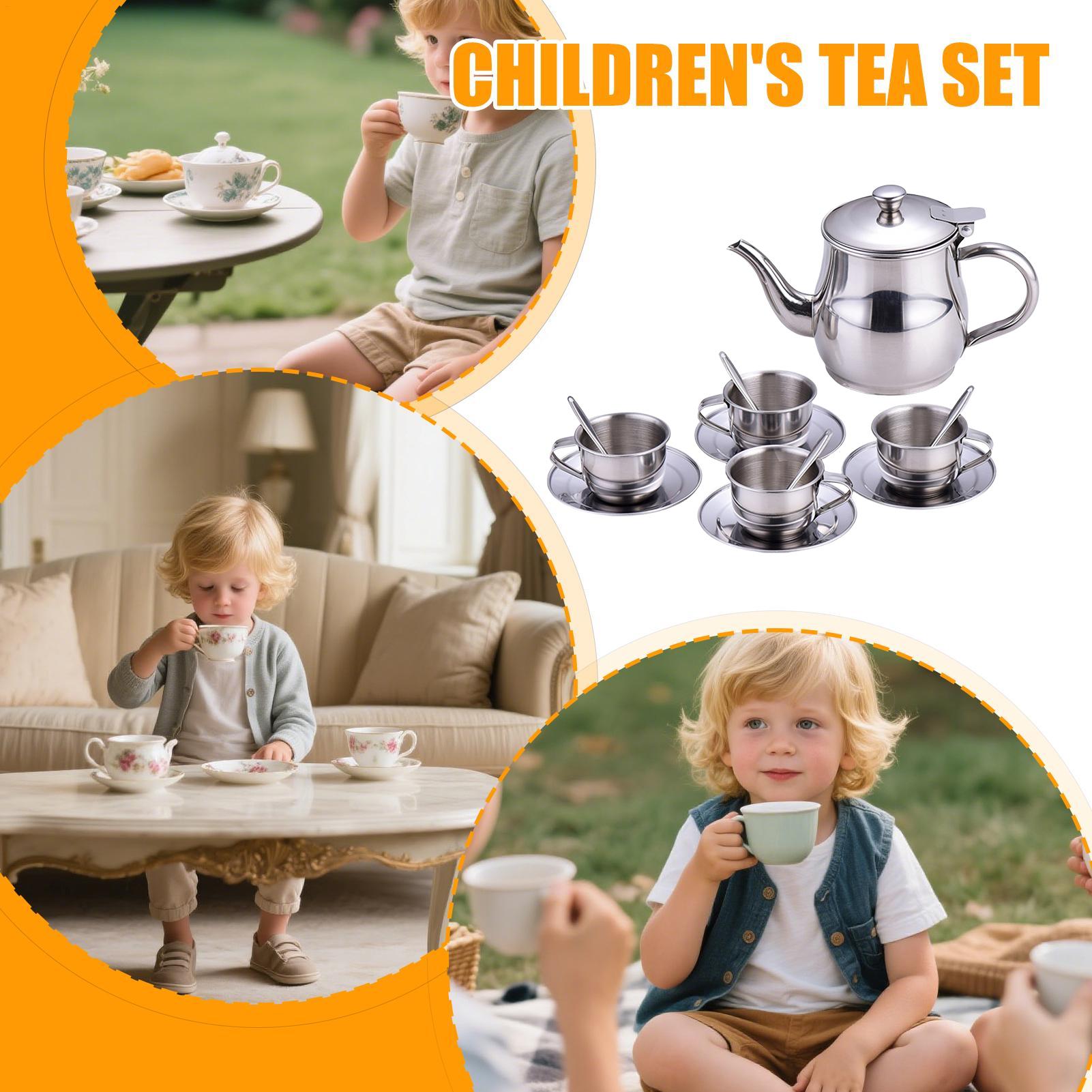 Set Teh Anak untuk Anak Peremp - Kids Toys Kitchen Set ulasan dan harga