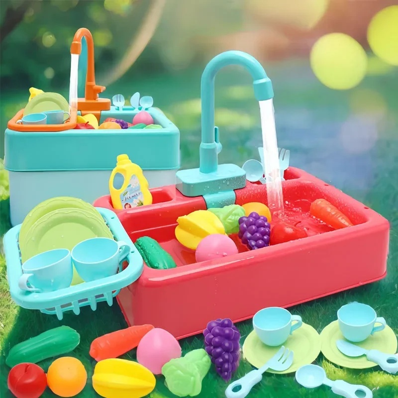 Set Mainan Wastafel Dapur Plas - Kids Toys Kitchen Set ulasan dan harga